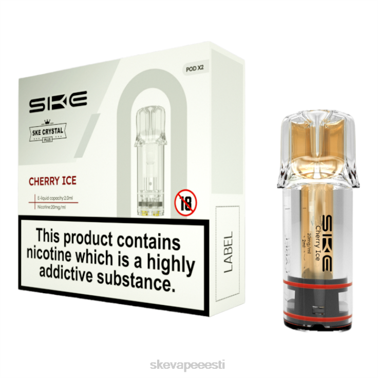 SKE Vape Authentication - SKE kristallvaibid pluss kaunad kirsijää BD60X106