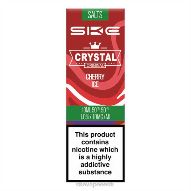 SKE Vape Flavours - SKE kristalne nikkelsool - 10 ml kirsijää BD60X114