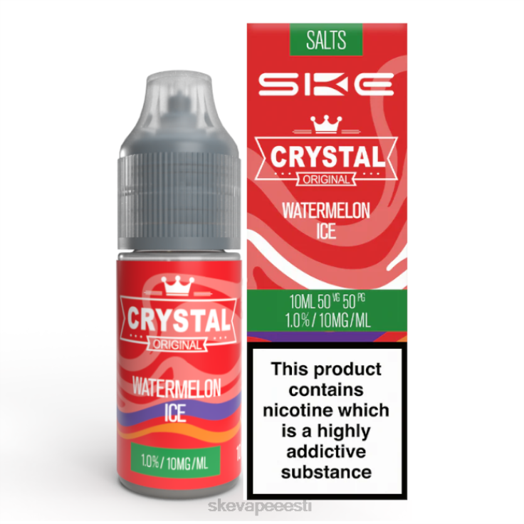 SKE Vape Pen - SKE kristalne nikkelsool - 10 ml arbuusi jää BD60X119
