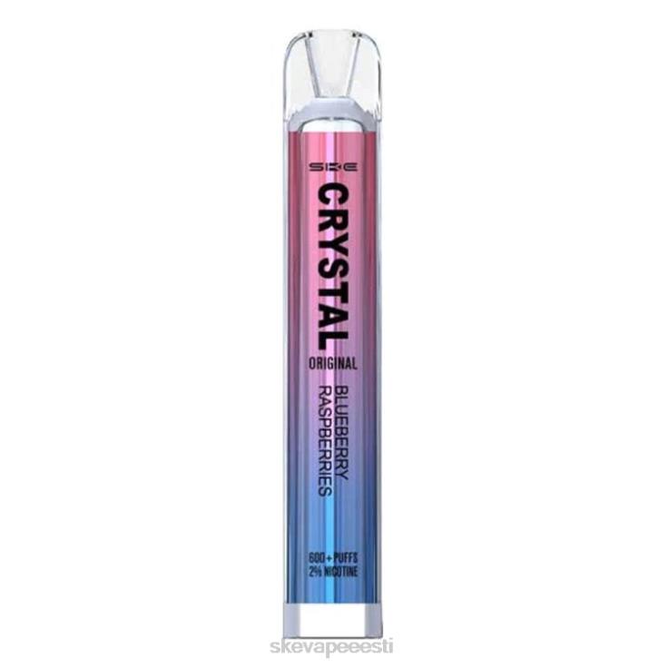 SKE Crystal - SKE kristallbaar ühekordselt kasutatav vape mustika vaarika jää BD60X40