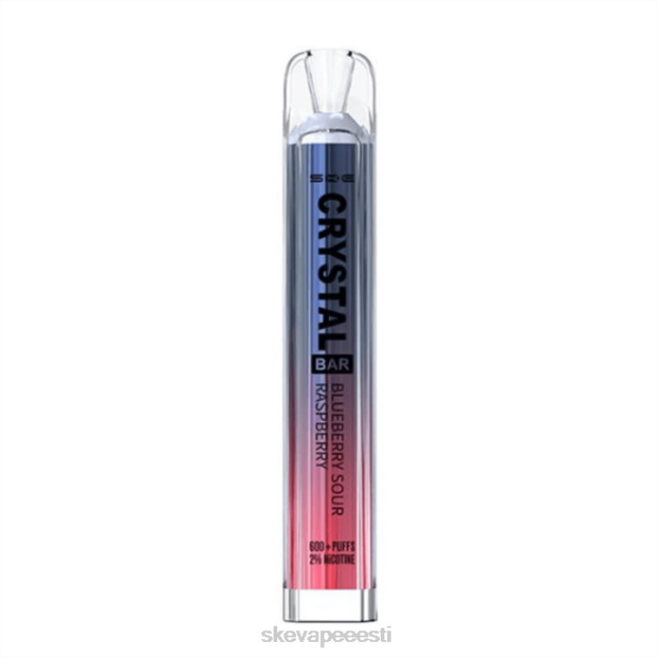 SKE Crystal - SKE kristallbaar ühekordselt kasutatav vape mustikas hapu vaarikas BD60X70